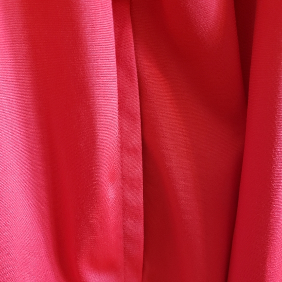 Nike Red White Stripe Sport Zip Up Warm Up Jacket Men Woman Small Like Brand New - Picture 7 of 15